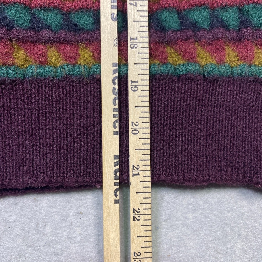 Vintage Pendleton Sweater Mens Medium Small Virgin Wool Lobo Crewneck Knit USA - Picture 9 of 9